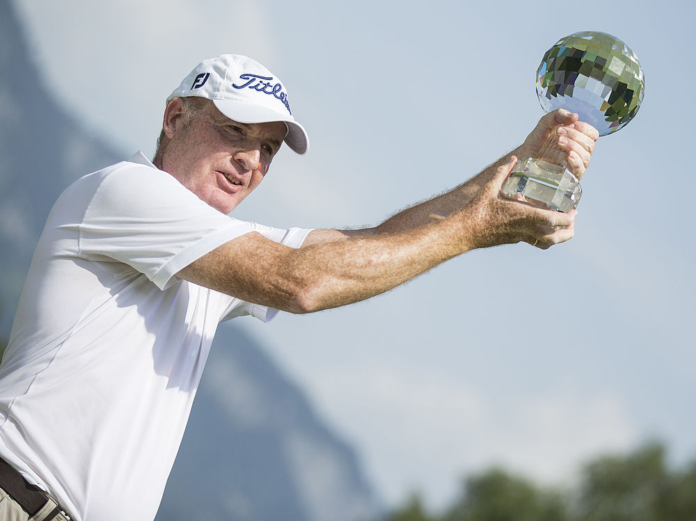 The Winner Gordon Manson (AUT) at the Swiss Seniors Open 2015 The Winner Gordon Manson (AUT) at the Swiss Seniors Open Golf tournament in Bad Ragaz, Switzerland, Sunday, 05 July 2015. (PHOTOPRESS/ Dominik Baur)
