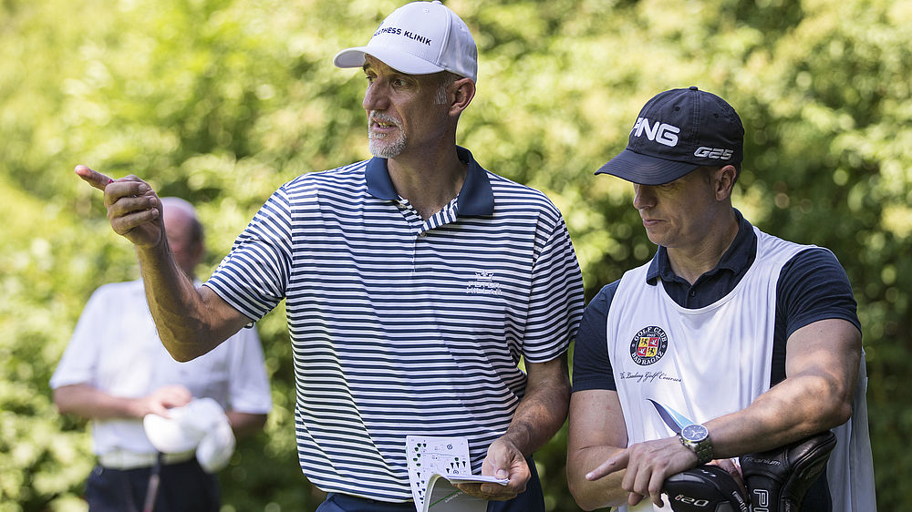 Andre Bossert (SUI) plays the ball during the PGA Swiss Seniors Open Golf tournament in Bad Ragaz, Switzerland, Thursday, 02 July 2015. (PHOTOPRESS/ Dominik Baur) Andre Bossert (SUI) plays the ball during the PGA Swiss Seniors Open Golf tournament in Bad Ragaz, Switzerland, Thursday, 02 July 2015. (PHOTOPRESS/ Dominik Baur)