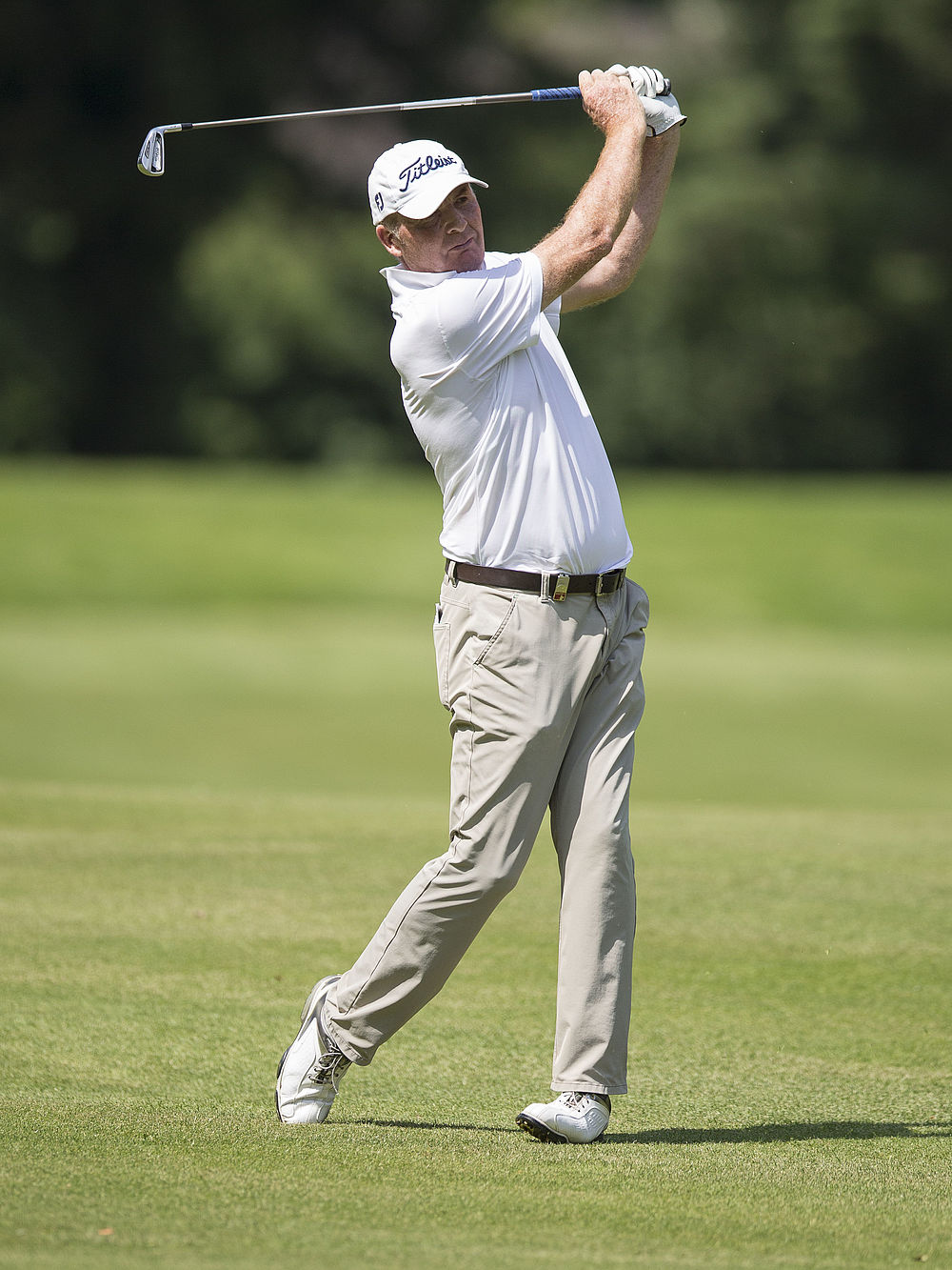 Gordon Manson in Bestform am Swiss Seniors Open 2015. Gordon Manson in Bestform am Swiss Seniors Open 2015.